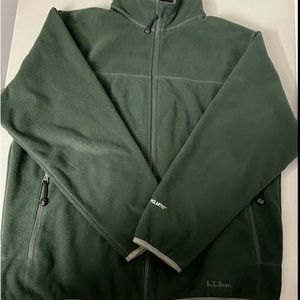 L.L Bean zip up fleece jacket